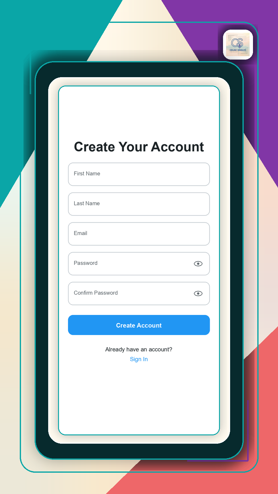 Account creation